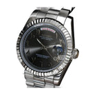 Seiko Mod Day-Date Arabic Deep Grey