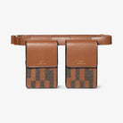 Michael Kors ASHYA X MICHAEL KORS Saga Signature And Leather Multi Bag Brown Multi