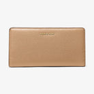 Michael Kors Bryant Large Pebbled Leather Snap-Front Wallet Husk