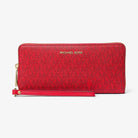 Michael Kors Large Logo Continental Wallet Crimson Multi