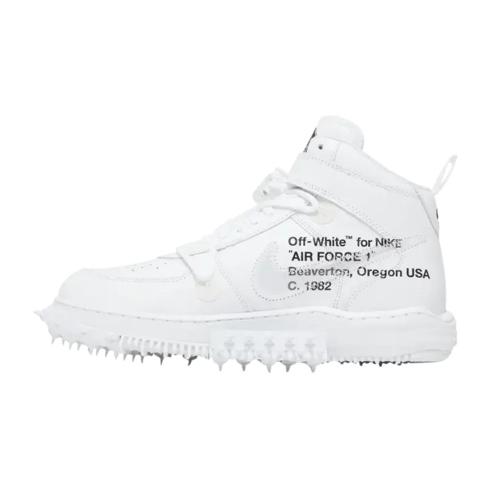 Off-White x Air Force 1 Mid SP Leather 'Graffiti'