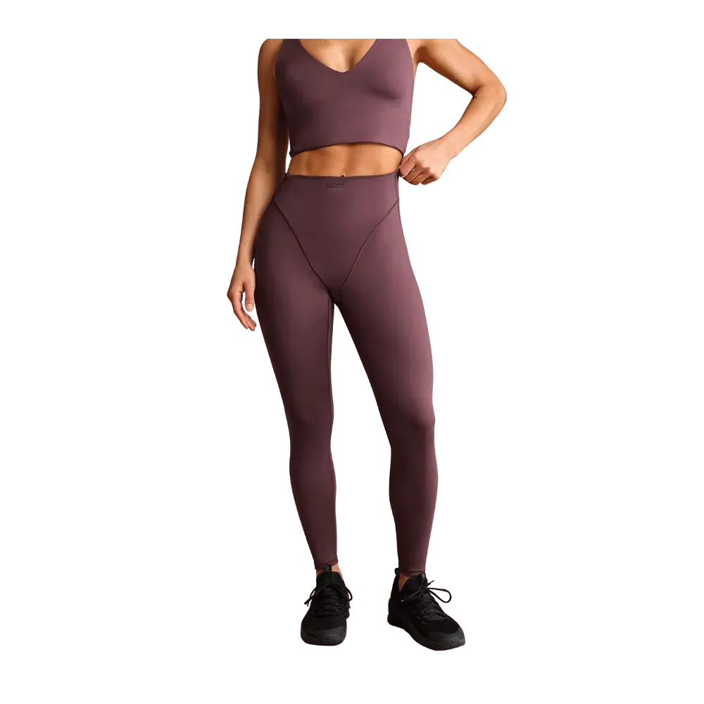 Nike X Skims Matte Women's High-Waisted V-Line 26" Leggings CURRANT