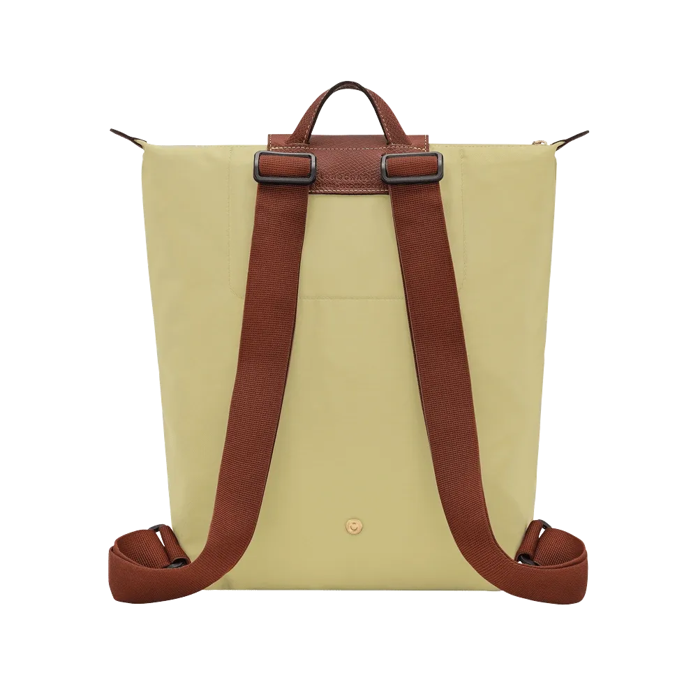 Longchamp Le Pliage Original M Backpack Pistachio - Recycled canvas