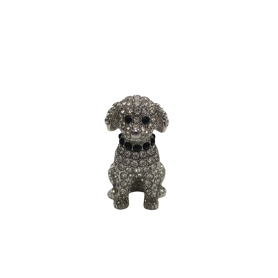 Crystal Dog Sneaker Charm | Premium Shoe Charm for Nike, Jordan & Adidas By KNOTTY