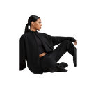 Nike X Skims Women's Oversized Full-Zip Track Jacket Obsidian