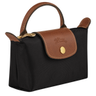 Longchamp Le Pliage Original Pouch with handle Black