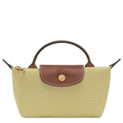 Longchamp Le Pliage Original Pouch with handle Pistachio