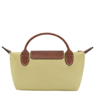 Longchamp Le Pliage Original Pouch with handle Pistachio