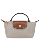 Longchamp Le Pliage Original Pouch with handle Pebble