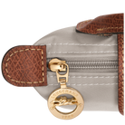 Longchamp Le Pliage Original Pouch with handle Pebble