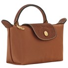 Longchamp Le Pliage Original Pouch with handle Cognac