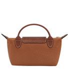 Longchamp Le Pliage Original Pouch with handle Cognac