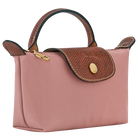 Longchamp Le Pliage Original Pouch with handle Pink Tea