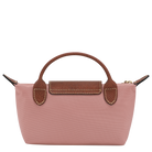 Longchamp Le Pliage Original Pouch with handle Pink Tea