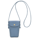 Longchamp Épure Phone case with leather lace Slate