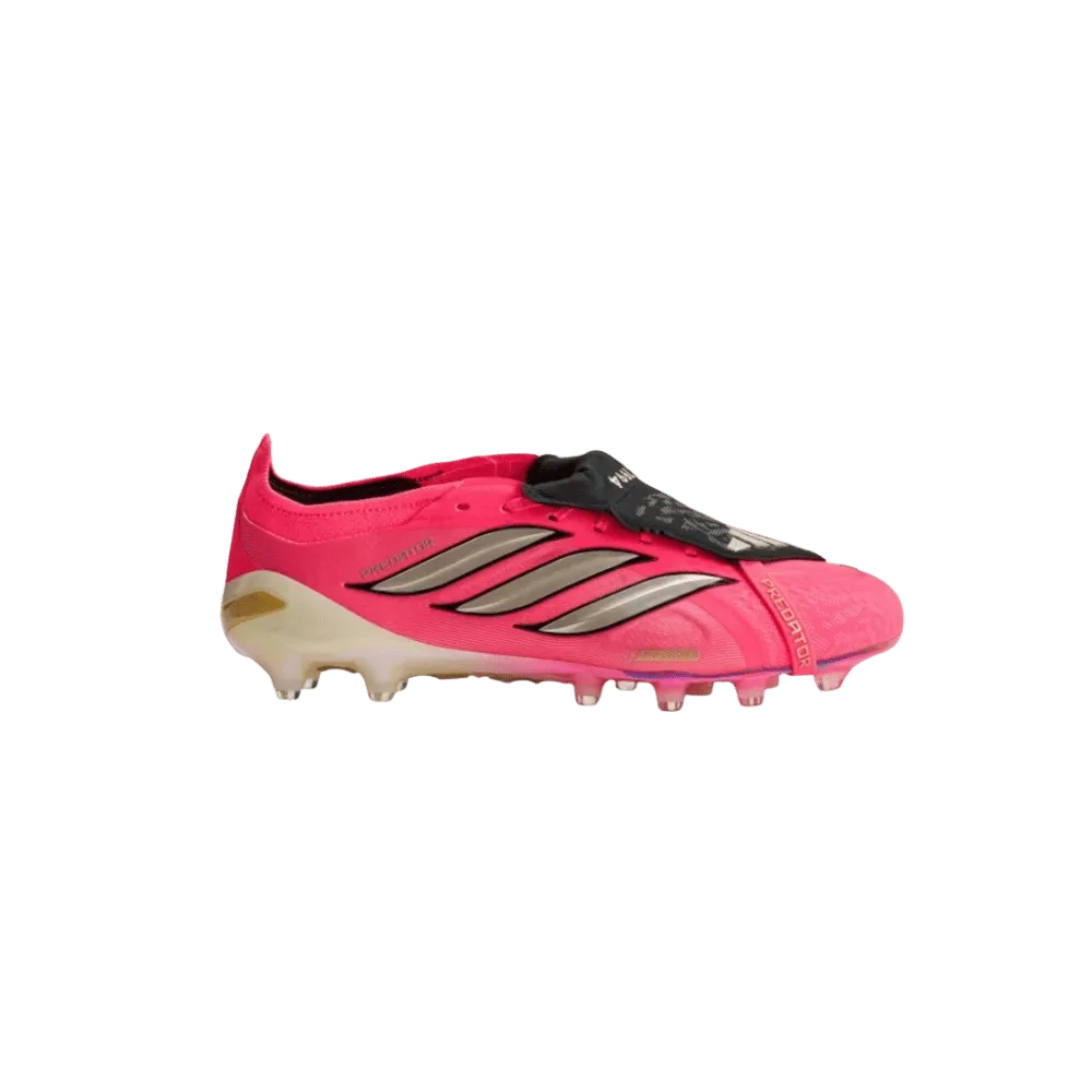 Adidas Predator Elite Fold-Over Tongue Artificial Ground Soccer Cleats Solar Turbo