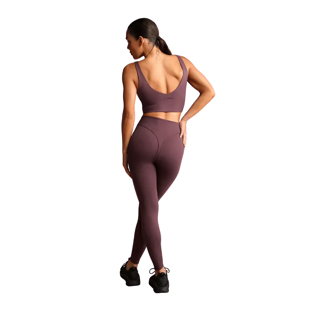 Nike X Skims Matte Women's High-Waisted V-Line 26" Leggings CURRANT
