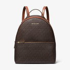Michael Kors Sheila Medium Logo Backpack Brown