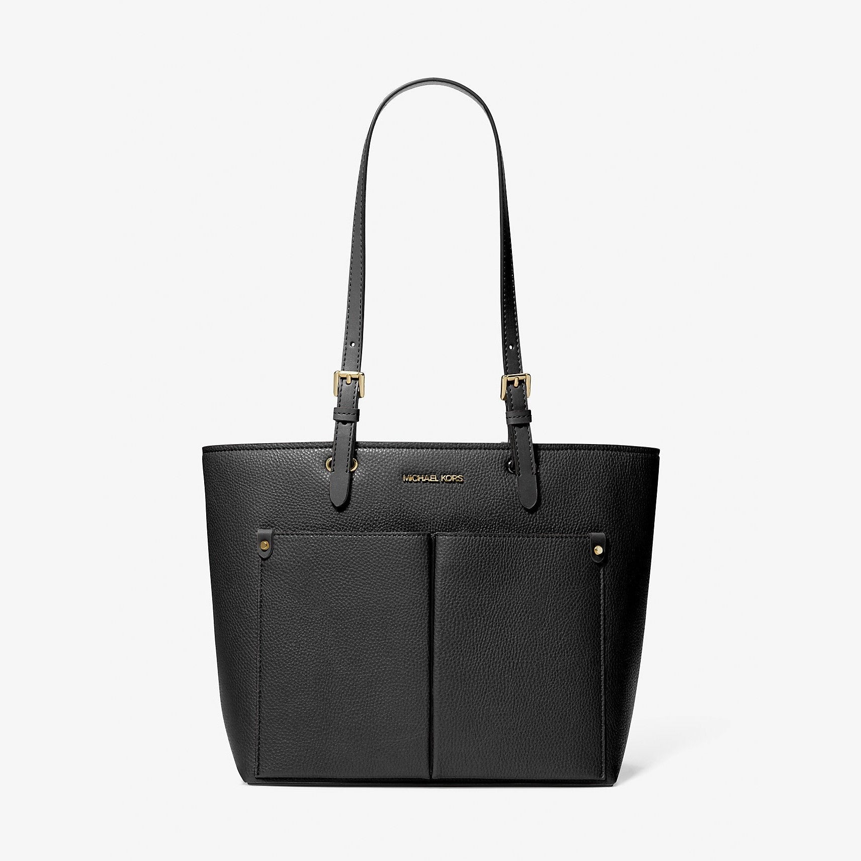 Michael Kors Jet Set Medium Pocket Tote Bag Black – Dawntown