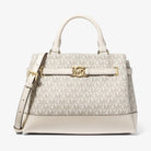 Michael Kors Reed Small Signature Logo Satchel Lt Crm Multi