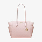 Michael Kors Marilyn Medium Signature Logo Tote Bag Pwd Blsh Mlt