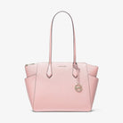 Michael Kors Marilyn Medium Saffiano Leather Tote Bag Powder Blush