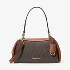 Michael Kors Cecily Small Signature Logo Shoulder Bag Brown