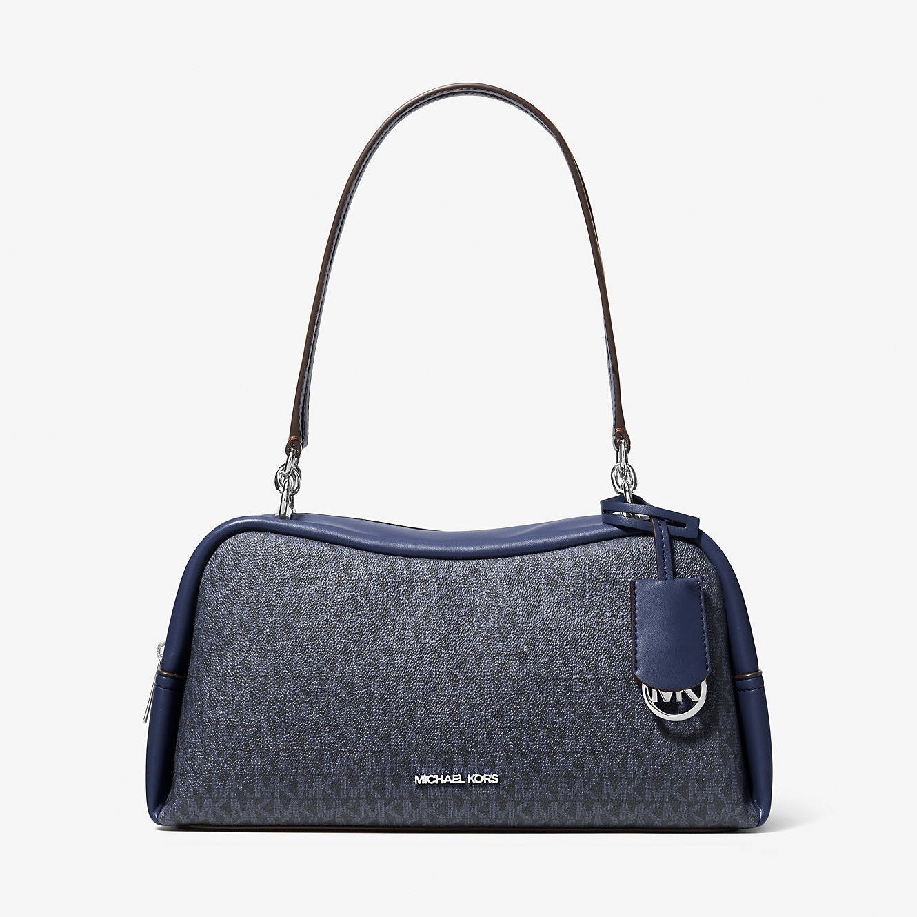 Michael Kors Cecily Medium Signature Logo Shoulder Bag Admiral