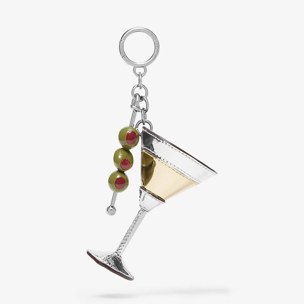 Michael Kors Martini Bag Charm Silver