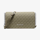 Michael Kors Jet Set Signature Logo Crossbody Bag Olive