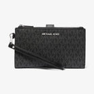 Michael Kors Jet Set Logo Smartphone Wallet Black