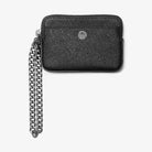 Michael Kors Medium Saffiano Leather Chain Card Case Black