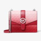 Michael Kors Greenwich Small Ombre Signature Logo Crossbody Bag Hibiscus Multi