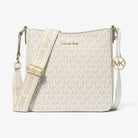 Michael Kors Jet Set Travel Small Signature Logo Messenger Bag Lt Crm Multi