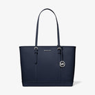 Michael Kors Jet Set Travel Large Saffiano Leather Tote Bag Navy