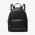 Michael Kors Jaycee Extra-Small Pebbled Leather Convertible Backpack Black