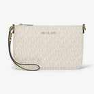 Michael Kors Jet Set Small Signature Logo Convertible Wristlet Lt Crm Multi