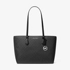 Michael Kors Sheila Large Signature Logo Tote Bag Black
