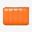 Michael Kors Jet Set Small Patent Coin Purse Pop Orange