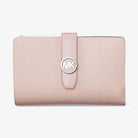 Michael Kors Greenwich Medium Saffiano Leather Wallet Pwd Blsh Mlt