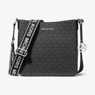 Michael Kors Jet Set Small Signature Logo Crossbody Bag Black