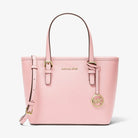 Michael Kors Jet Set Travel Extra-Small Saffiano Leather Top-Zip Tote Bag Powder Blush