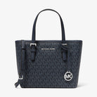 Michael Kors Jet Set Travel Extra-Small Logo Top-Zip Tote Bag Admiral