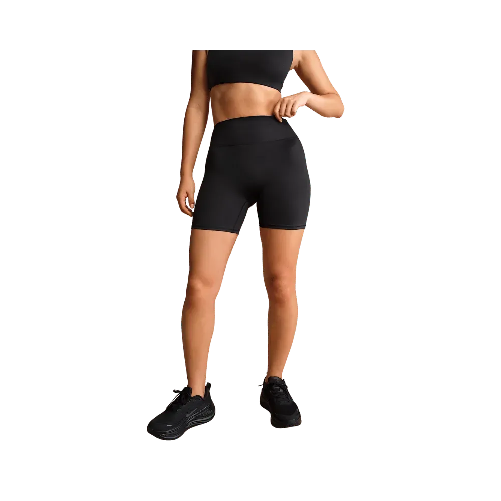 Nike X Skims Matte Women's High-Waisted 5" Biker Shorts Obsidian