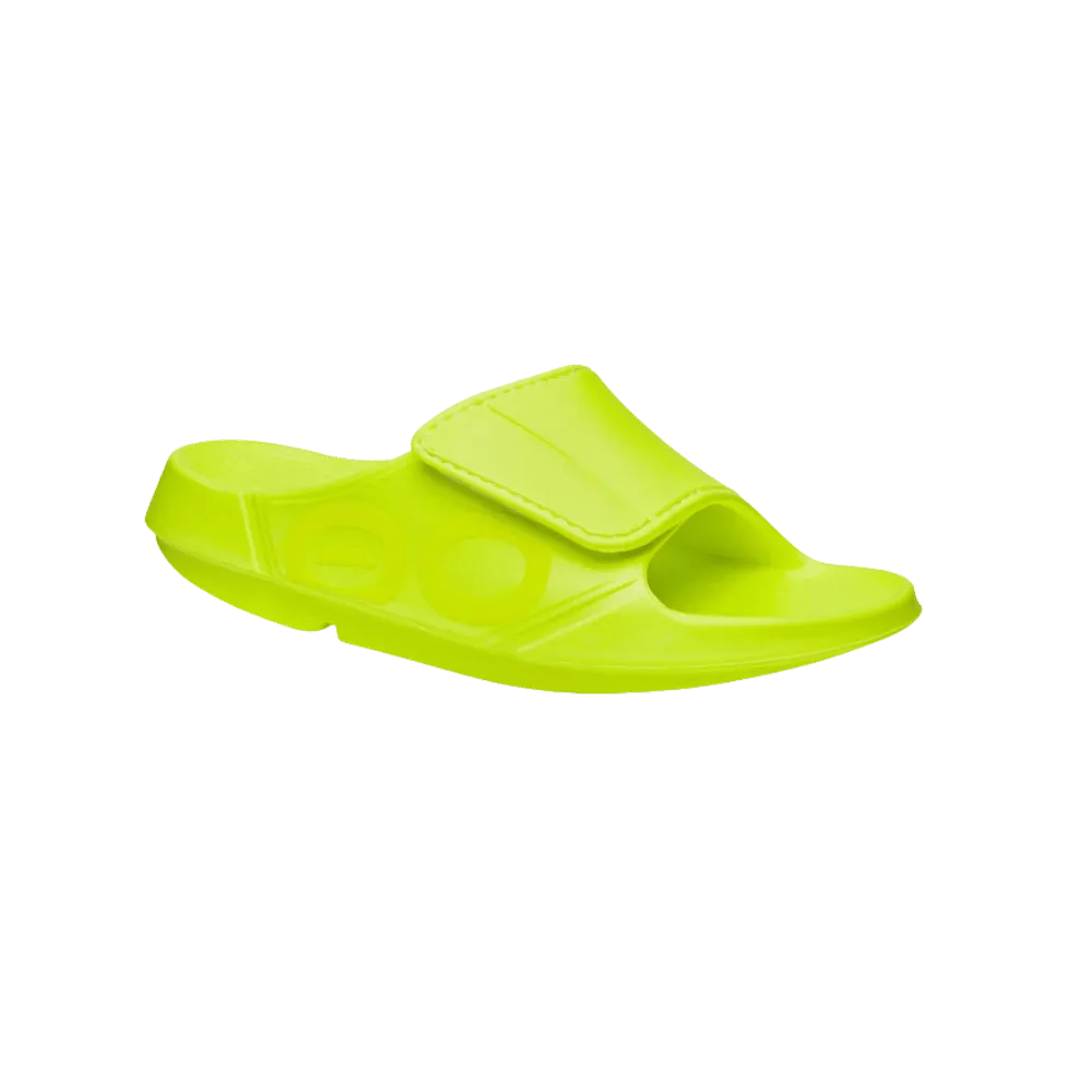 Oofos OOahh Sport Flex Sandal - Electro
