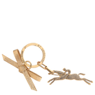 Longchamp Key ring Very pale gold