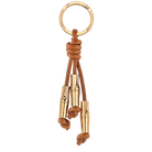 Longchamp Le Roseau Key ring Cashew
