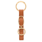 Longchamp Le Foulonné Key ring Amber