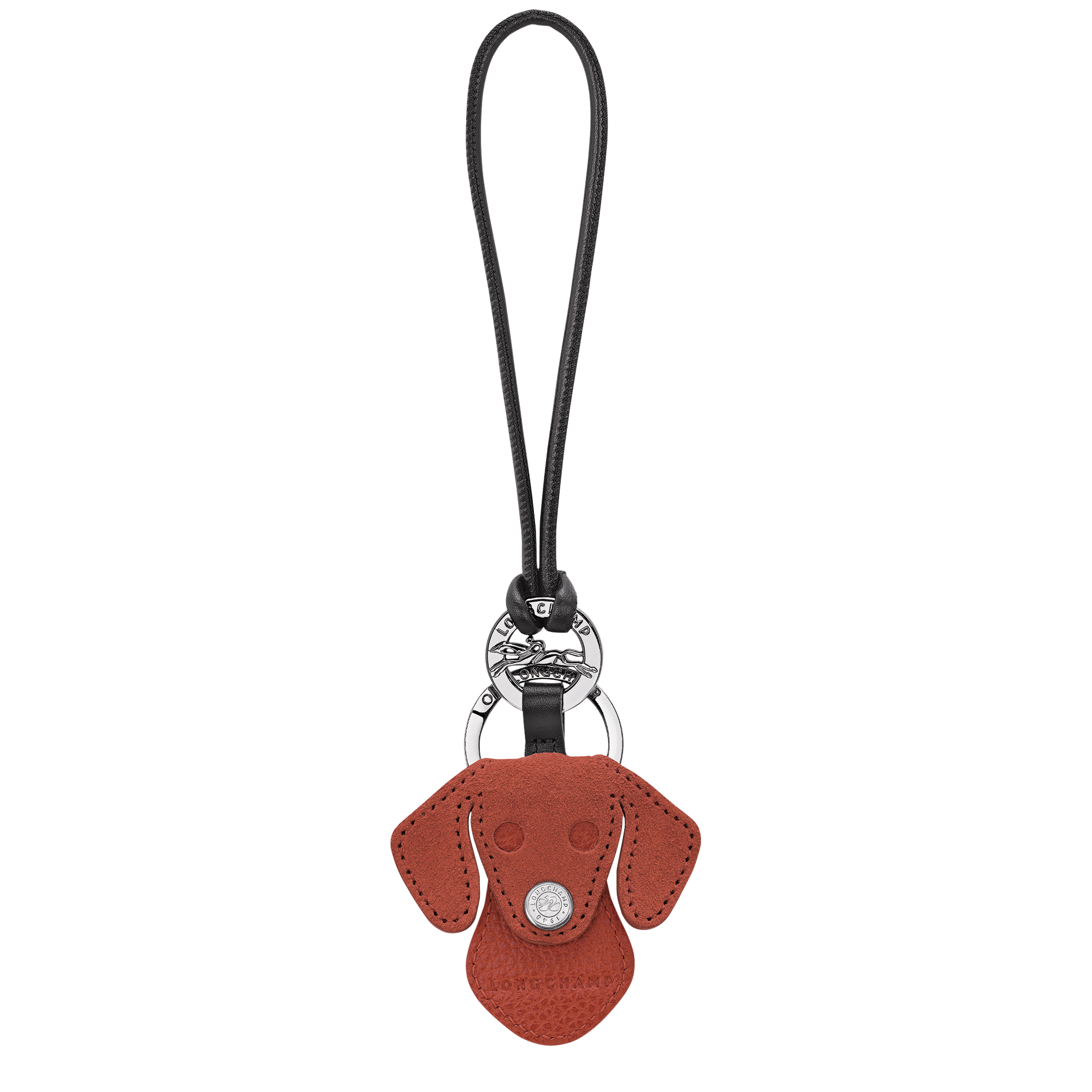 Longchamp Key ring Terracotta