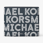 Michael Kors Cooper Graphic Logo Billfold Wallet Bright Wht